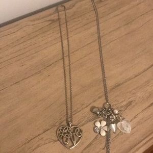 TWO long necklaces!!